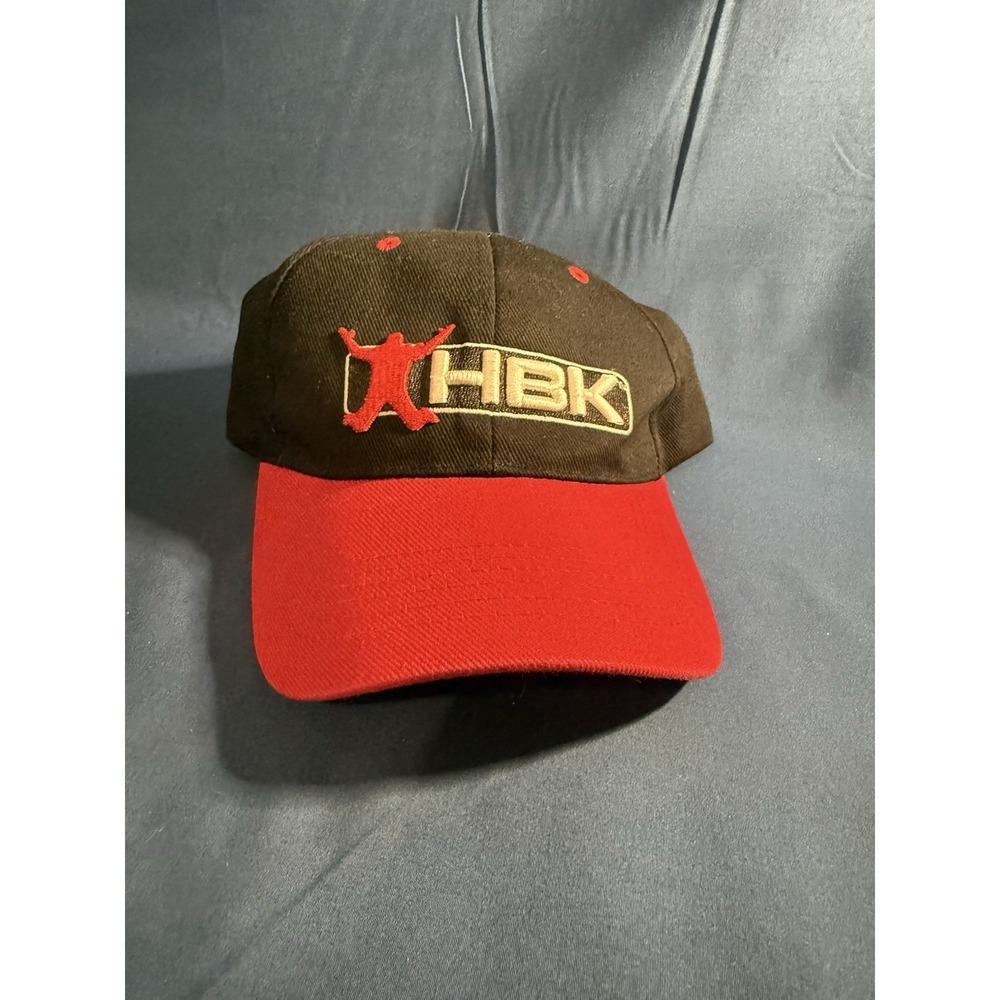 Vtg 2000s WWE Shawn Michaels HBK Believe Achieve Wrestling Snapback Hat Y2K